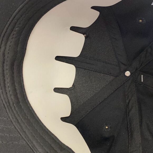 Caterpillar CAT Men's Black Curve Bill Embroidered Strapback Trademark Cap NWOT - Picture 9 of 10